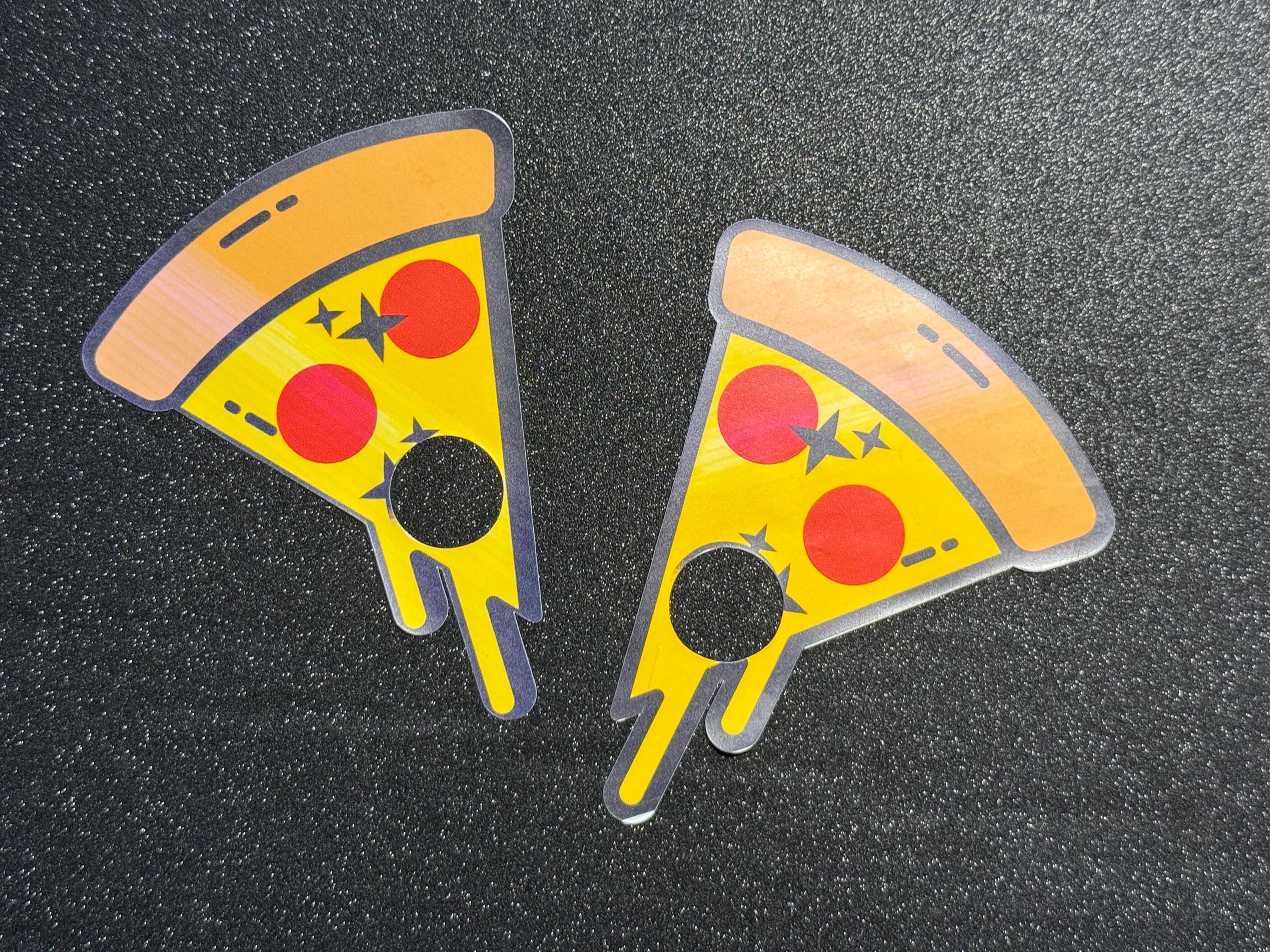 Pizza Nipple Stickers | Cheesy, Saucy Fun Pasties for Parties & Pride | Pizza Lover Gift | Discreet Packaging