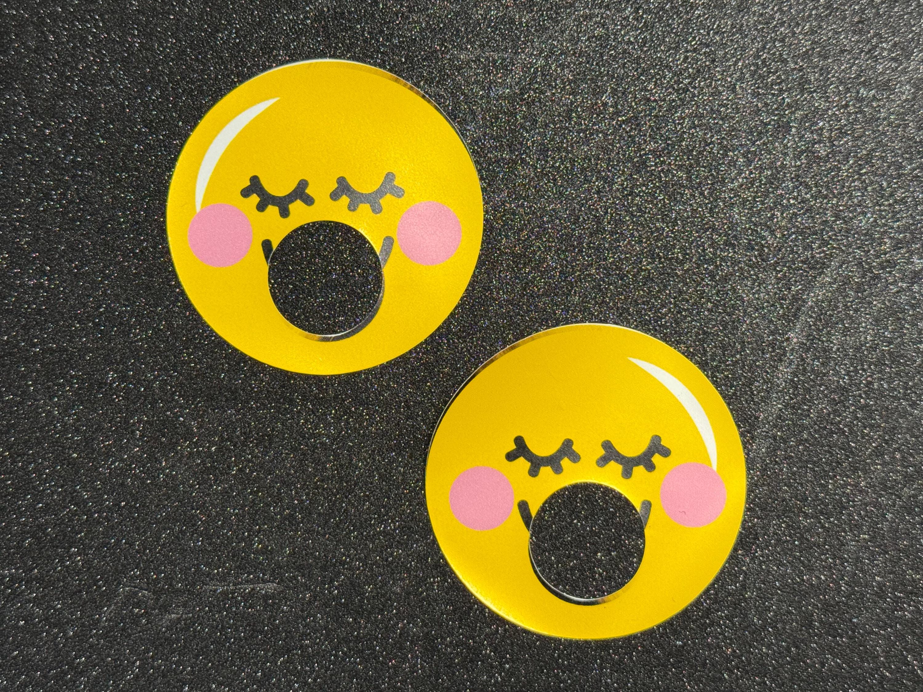Smiley Face Nipple Pasties | Fun Festive Stickers | Discreet Packaging
