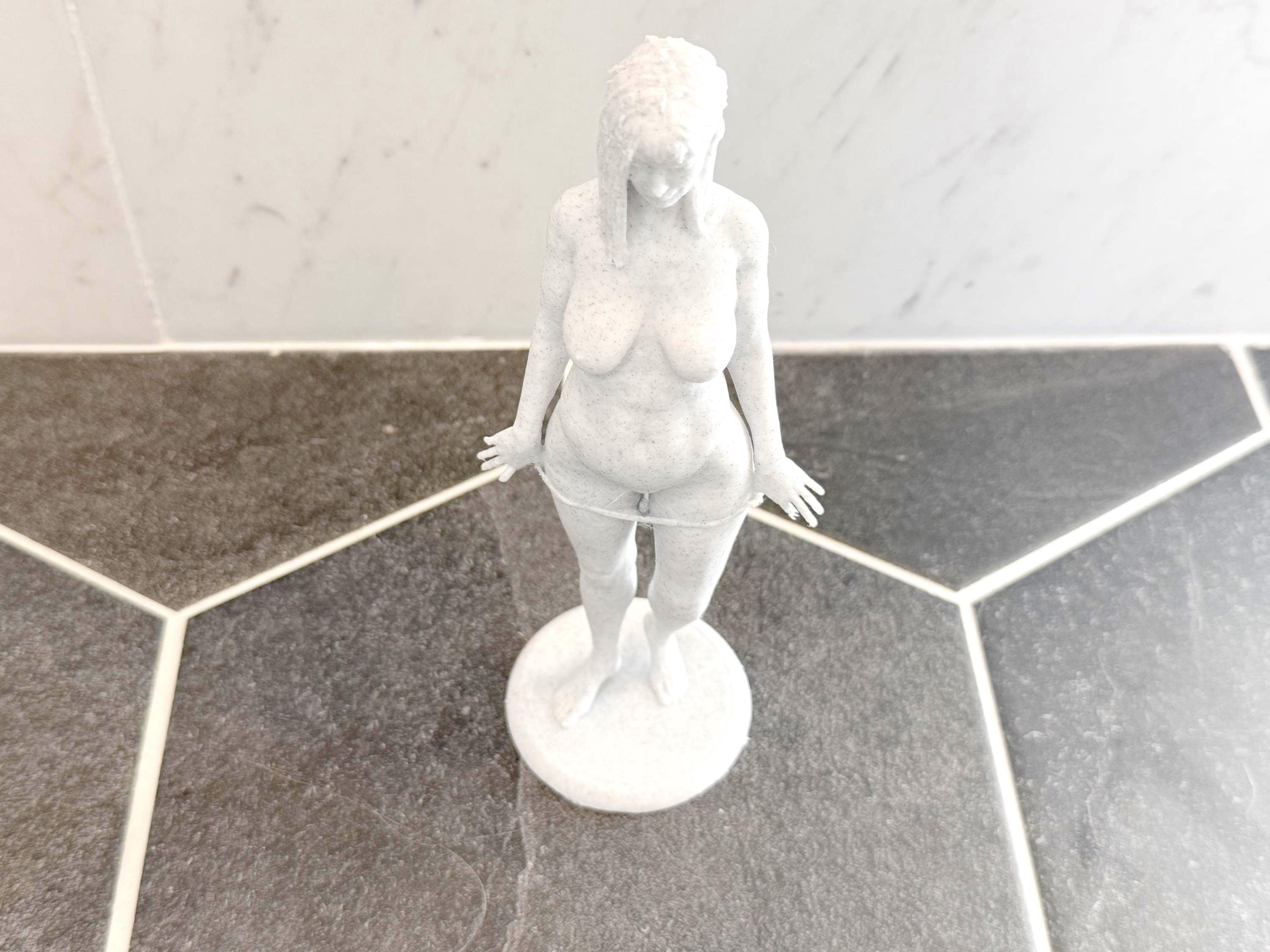 Curvy Goddess Figurine | Body Positive PLA Art Sculpture | Discreet Packaging