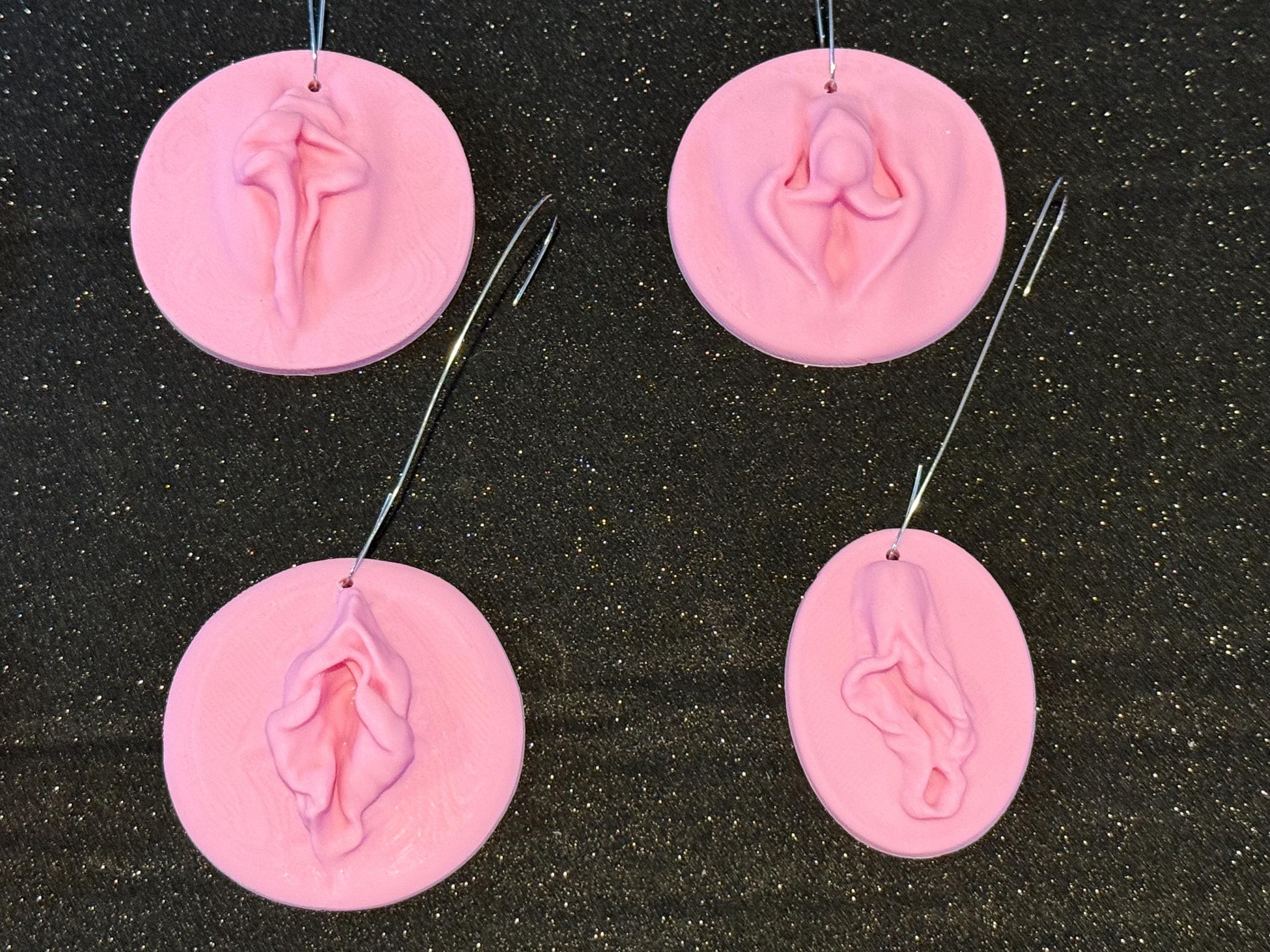 Body Positive Ornament | 3D Printed Curvy Figure | Adult Humor | Discreet Packaging