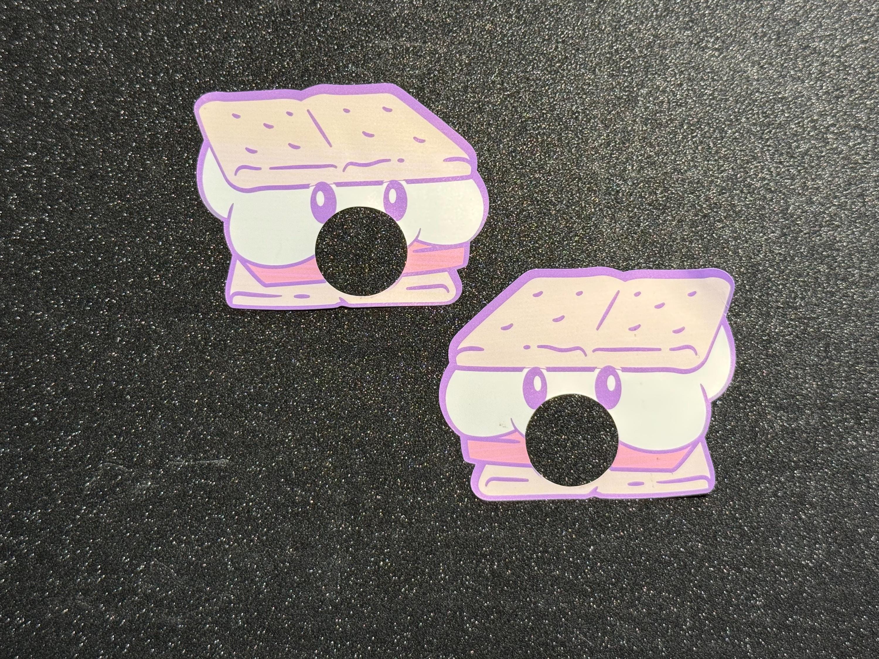 S'mores Nipple Pasties | Playful Rave Costume Accessories | Discreet Packaging