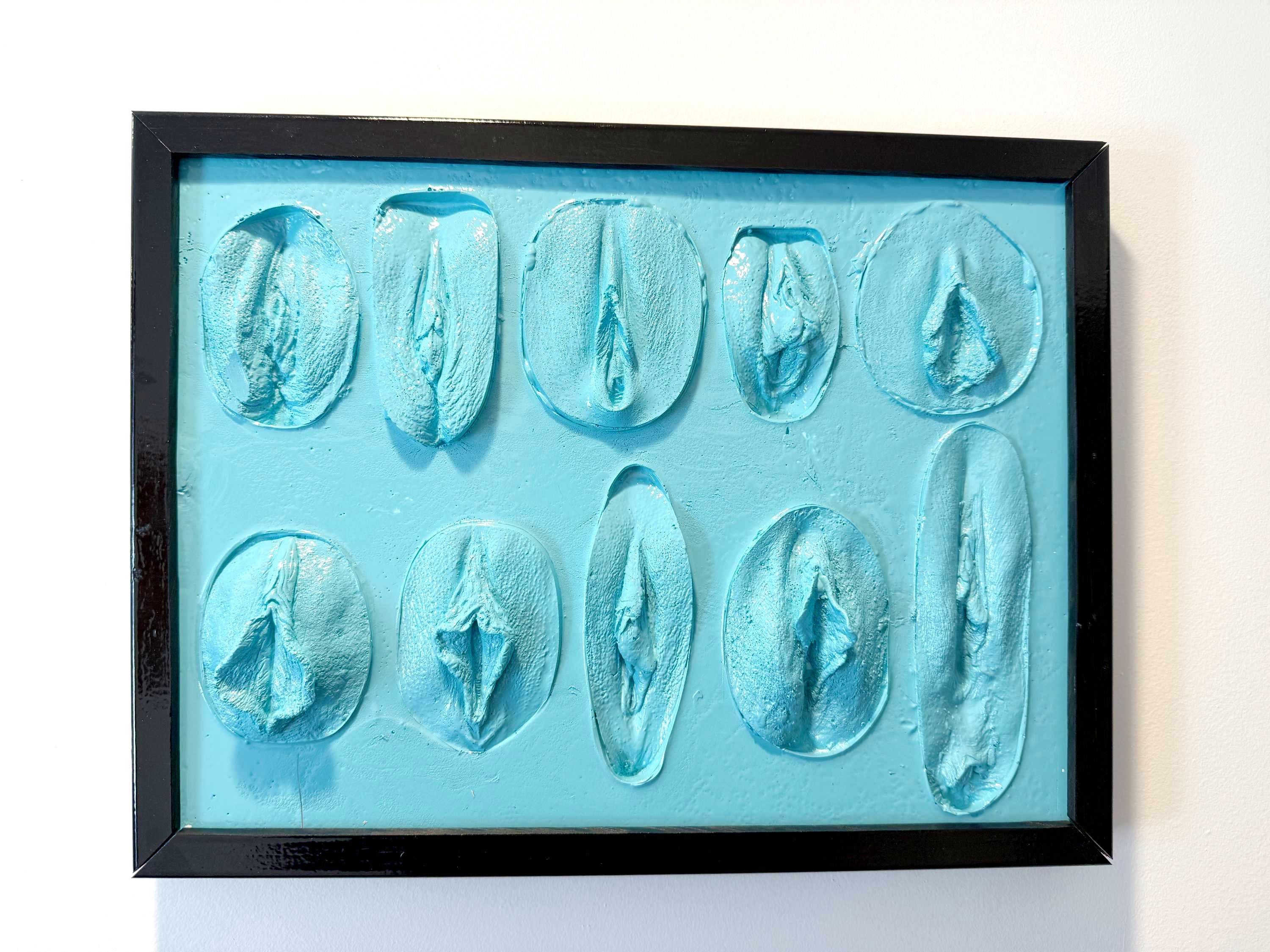 Textured Feminine Form Wall Art | Modern Resin Sculpture | Discreet Packaging