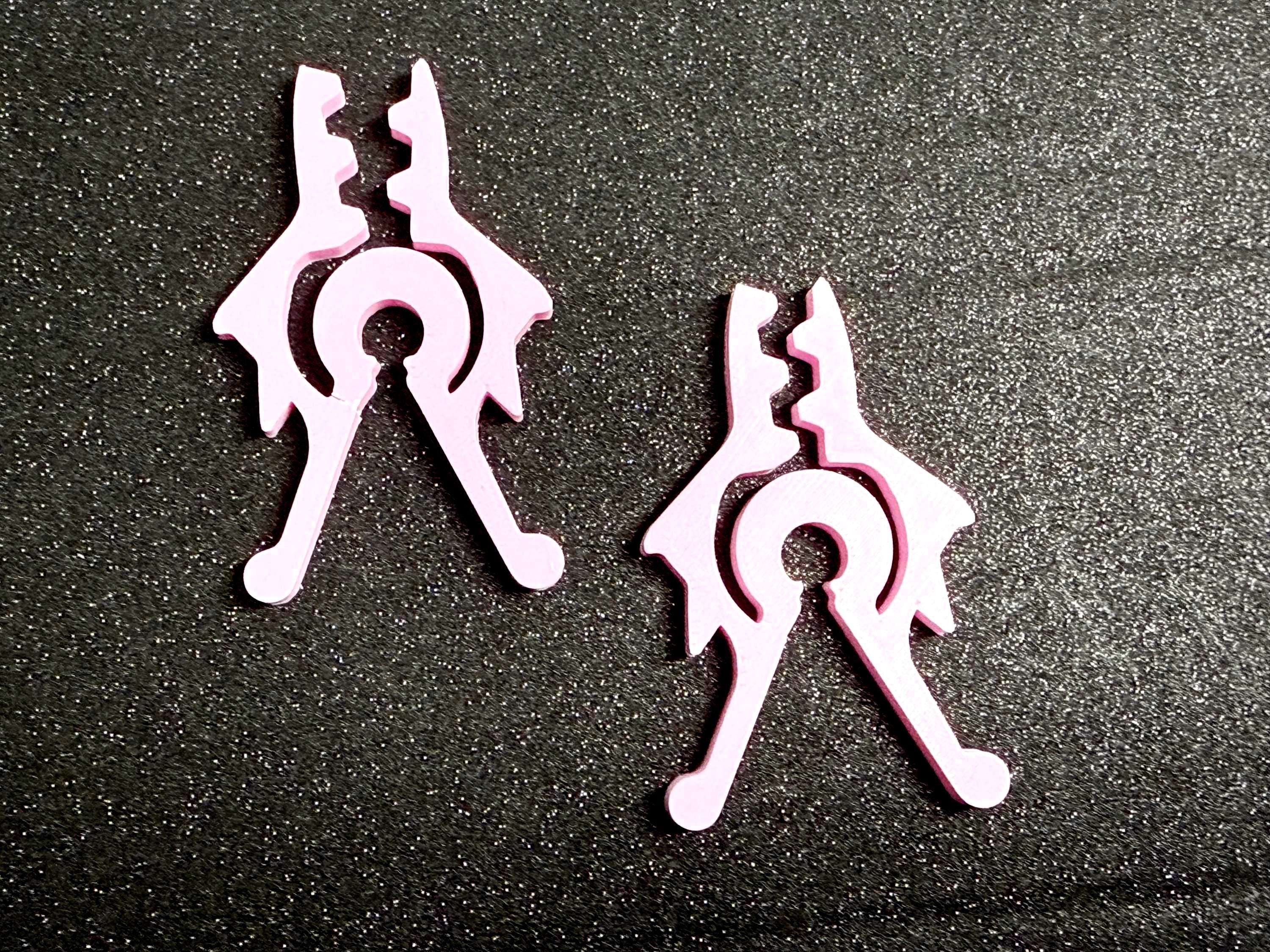 Shark-Style Nipple Clips | Body Jewelry | Festival, Burlesque, or Lingerie Accessories | Discreet Packaging