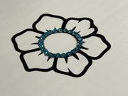 Rhinestone Flower Body Pasty | Rave Festival Body Jewelry | Discreet Packaging