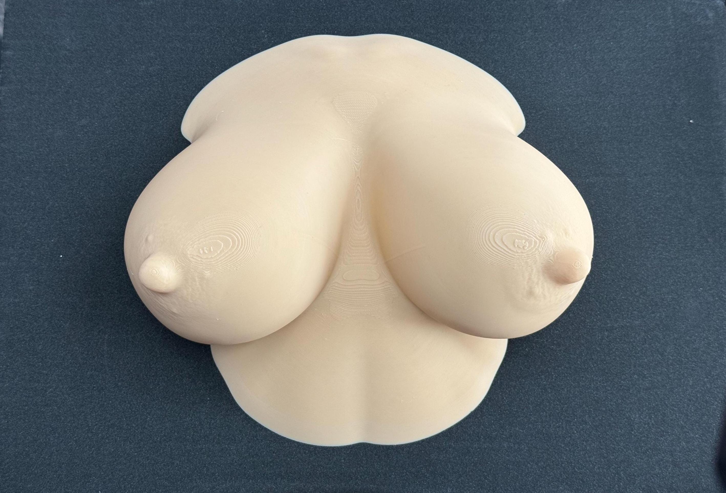 Large 3D Printed Torso Wall Sculpture | Body-Positive Art | Discreet Packaging