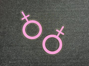 Venus Symbol Nipple Stickers | Feminist Body Art Decals | Made to Order | Discreet Packaging