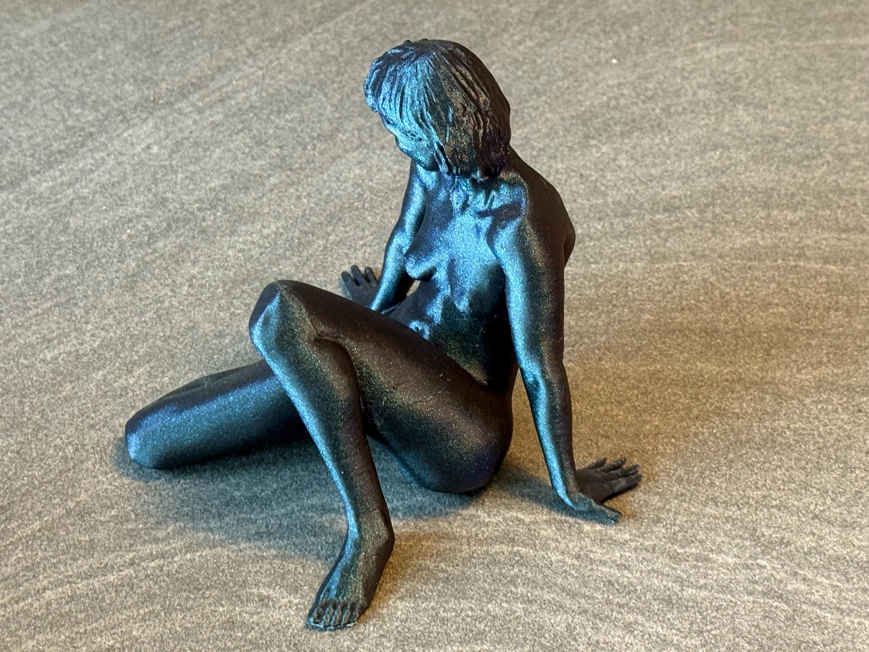 Reclining Woman Sculpture | Figurative Statue for Home Display | Discreet Packaging
