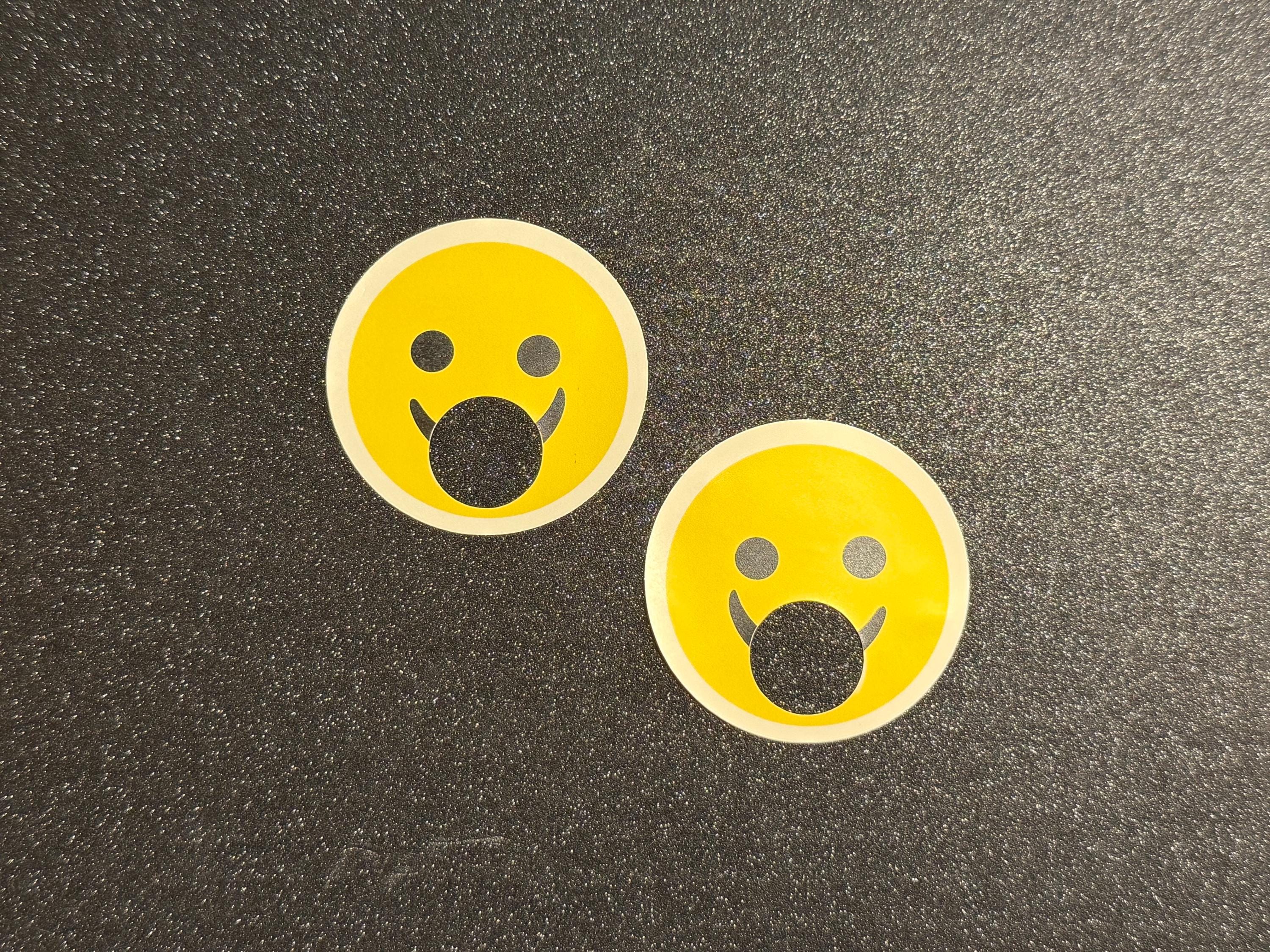 Smiley Face Nipple Pasties | Medical Grade Adhesive Stickers | Discreet Packaging