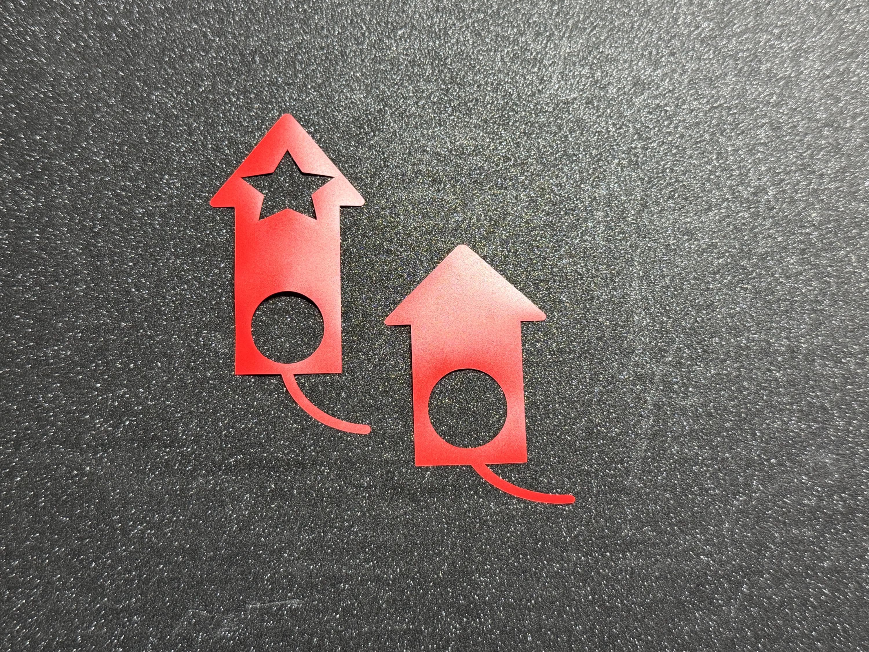 July 4th Rocket Nipple Stickers | Fireworks Stickers | Red Sticker | Gifts for Her | Discreet Packaging